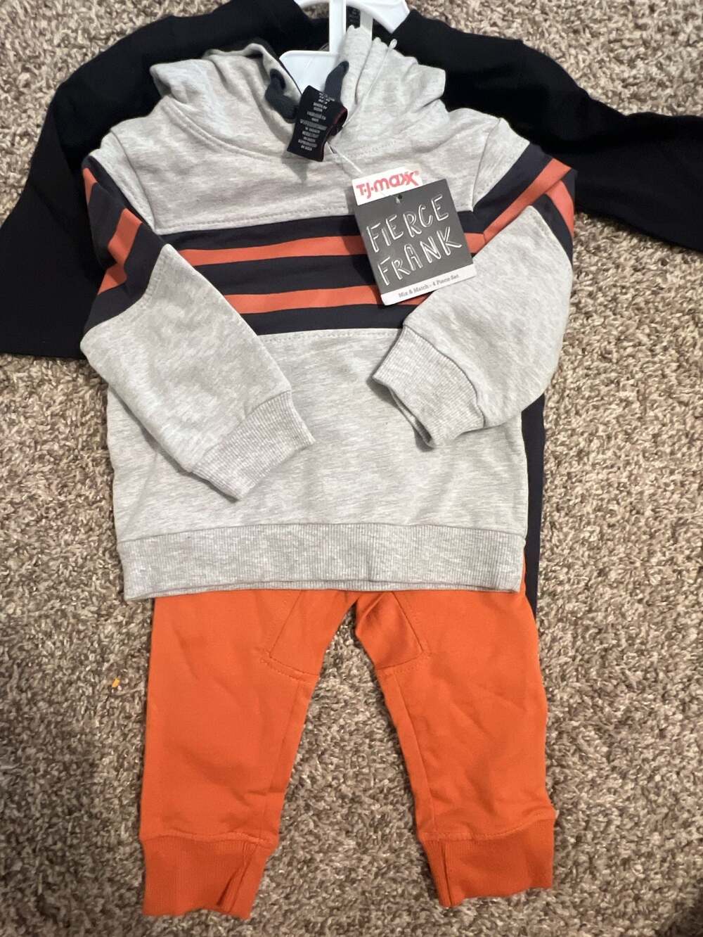 Fierce Frank Mix & Match 4-Piece Halloween Hoodie and Pants Set